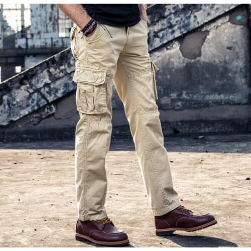 Cargo Pants Army Military Tactical Pants Men Work Pantalones Tactical Clothes Overalls Casual Trouser