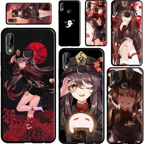 Genshin Impact Hutao Case For Huawei P30 Lite P40 P20 Pro Mate 20 Lite P Smart Z 2019 2021 Nova 5T Cover Shell