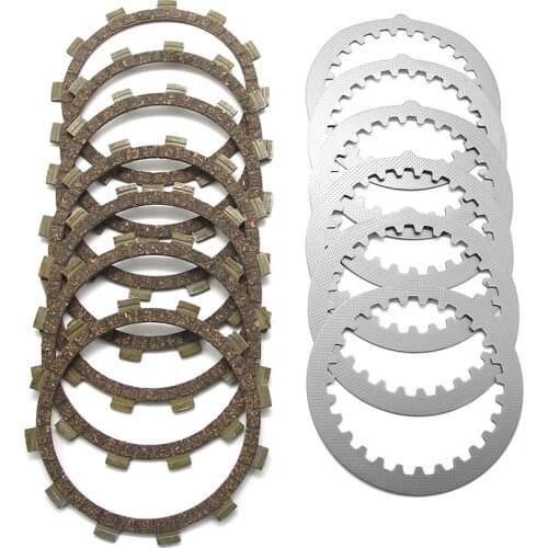 Clutch Friction Disc Plate Kit For Yamaha YFZ350 Banshee 350 YFZ350LE YFZ350SP YFZ350SE Clutch Platees 5Y1-16331-01 498-16325-00