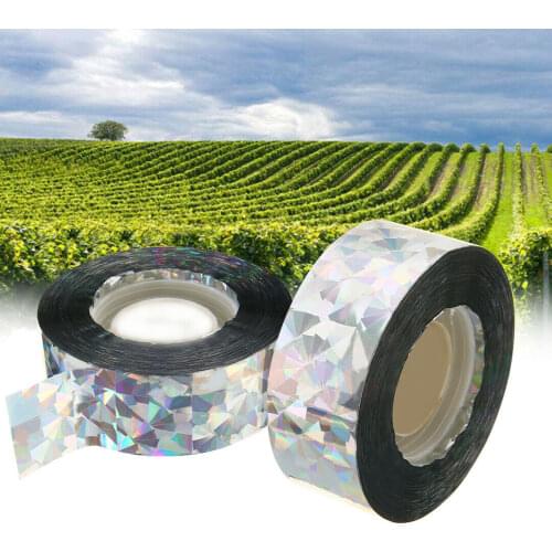 45M/80M Flash Reflective Bird Scare Ribbon Anti Bird Tape Belt Small Animals Laser Repeller Tapes Garden Orchard Pest Control