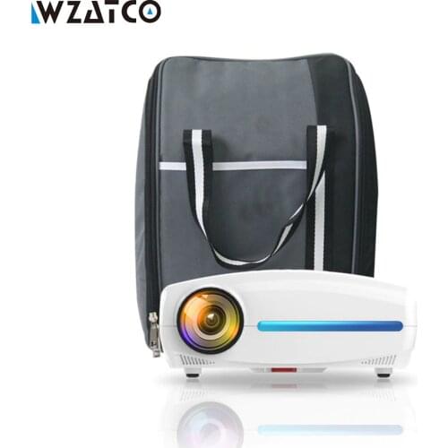 WZATCO LED Projector Original Storage Bag For WZATCO C2 C3 T58 T59 M18 Projector Portable Travel Bag