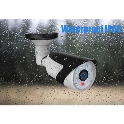 Fake dummy camera bullet waterproof outdoor indoor Fake infrared smart security surveillance cameras With infrared flashing LED