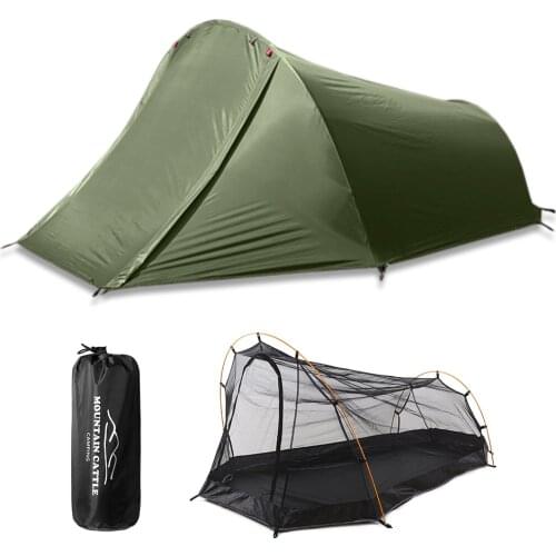 New 2 Person Camping Tent Outdoor Tents Waterproof Summer Beach Tent For Camping Biking Hiking Muntaineering Fishing