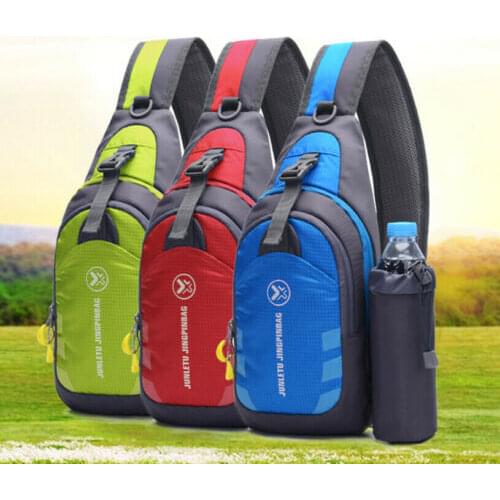 Men Small Cycle Sling Bag Anti Theft Chest Bag Shoulder Cross Body Mini Bags Outdoor Sport Travel Water Bottle Holder Handbag