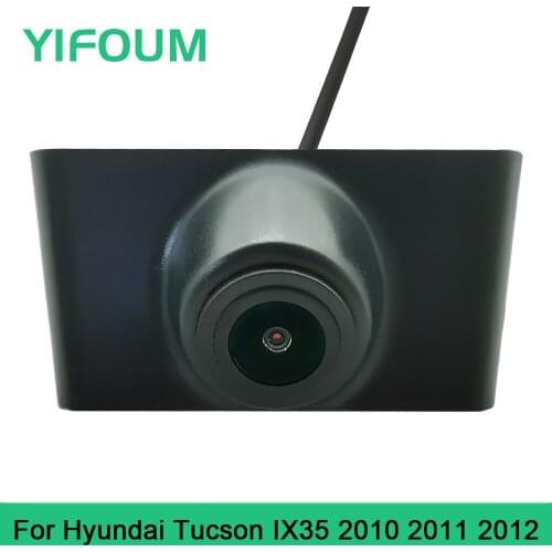 YIFOUM HD CCD Car Front View Parking Night Vision Positive Waterproof Logo Camera For Hyundai Tucson IX35 2010 2011 2012
