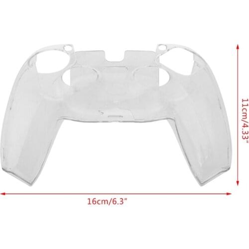 Hard PC Clear Shell Protective Case Cover Skin for playstation 5 PS5 Controller