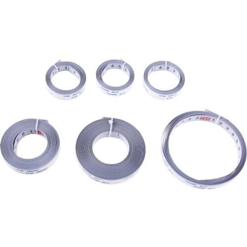1/2/3/5M Self Adhesive Miter Saw Track Tape Measure Backing Metric Steel Ruler Left To Right Reading Right To Left Read