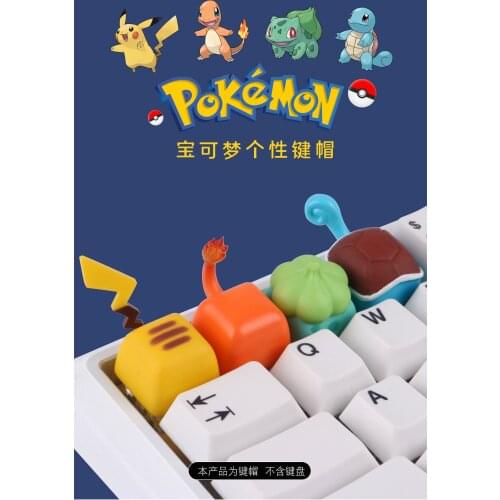 1PC Keycap Cartoon Personality Tail Keyboard Wizard keyboard keycap gift Cherry MX mechanical keyboard keycap