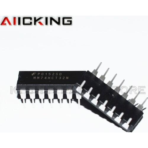 10/PCS 74HCT32N SN74HCT32N 74HCT32 DIP14 Logic chip Integrated IC Chip New original