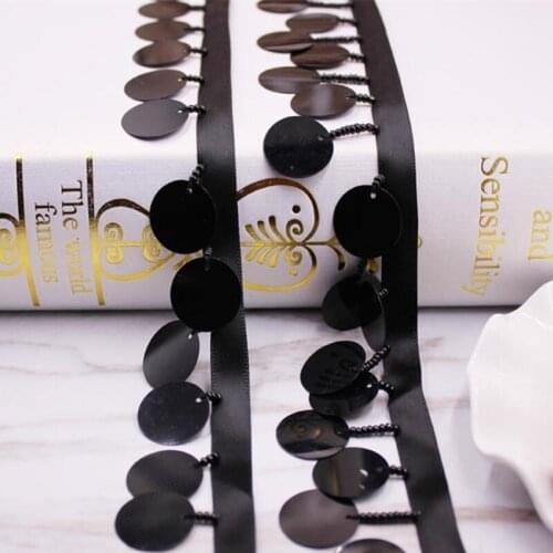 10yards DIY Embroidery Jacquard Lace Ribbon Handmade Beaded Minority Ethnic Ribbon Clothing Accessories Curtains Decoration