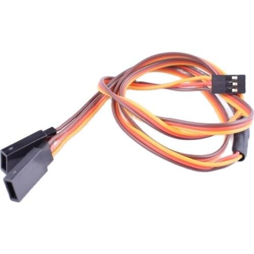 2 pcs JR Connector Y Splitter Cable Servo Lead For RC Airplane Helicopter