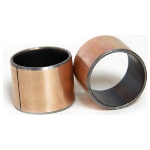 2PCS Inner Diameter 22 24 25 28mm SF-1 Self-lubricating Bearing Oilless Bushing Sleeve Height 10-50mm