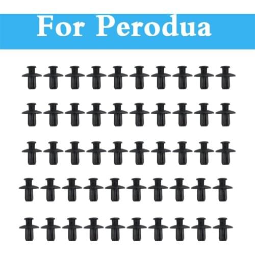 8mm Car Plastic Rivet Fasteners Bumper Mudguard Expansion Clips For Perodua Kembara MyVi Nautica Viva Kancil Kelisa
