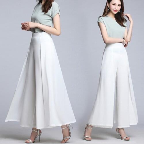 Dance Pant Ladies Trousers Pants Summer Casual Pencil Pants Women Wide Leg Fashion Woman High Waist Straight Wide-legged Pant
