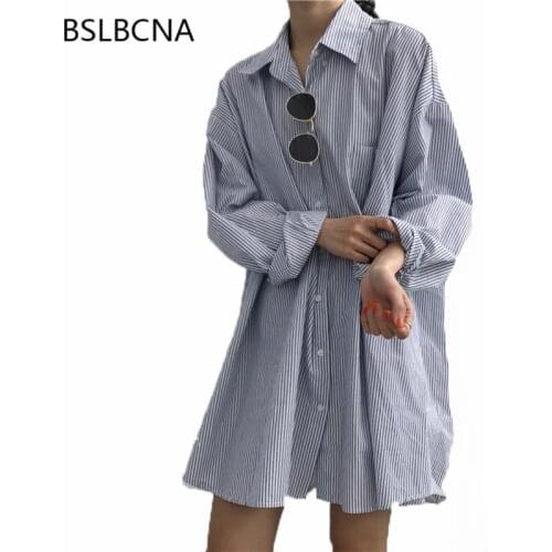 Женские рубашки в полоску BSLBCNA China At AliExpress