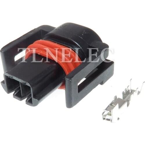 Delphi 2 Pin Female 12162215 Intake Air Temp Sensor Nozzle Injector Plug Car Electrical Waterproof Connector
