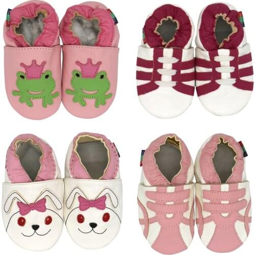Carozoo Infant Shoes Slippers Soft Leather Baby Boys First-Walkers Girl Shoes Childrens Shoes