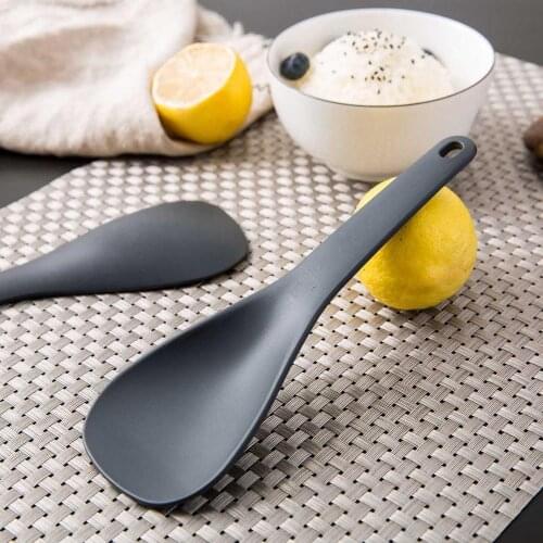Kitchen Alloy Rice Spoon Large Rice Paddle Non-stick Meal Spoon Household Soup Spoon Kitchen Accessories