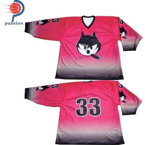 MOQ 5pcs Wholesale Lowest Price Printing Custom Ice Hockey Jersey Sublimation For Sale