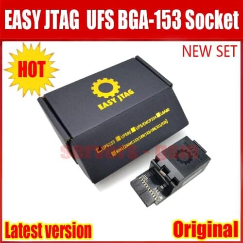 2020Newest ORIGINAL Easy-Jtag Plus UFS BGA-153 Socket Adapter with EASY JTAG PLUS BOX work