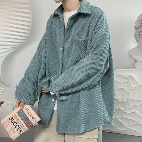 Camo Shirt Men Fashion Tie-dye Printing Casual Dress Shirt Men Streetwear Wild Loose Long-sleeved Shirts Mens M-2XL