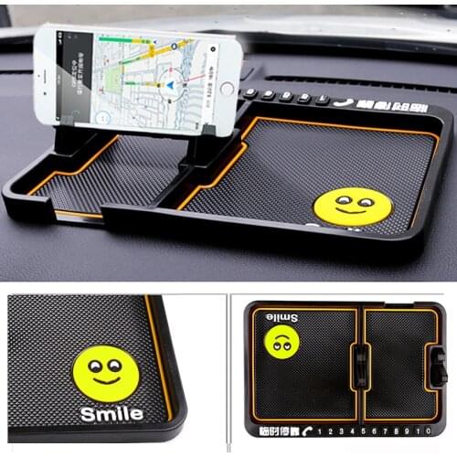 Car Dashboard Sticky Cell Phone Anti Slip Pad Mat for Mercedes Benz W211 W210 W203 W204 W205 W212 C180 C300 E250 W176 W220 AMG