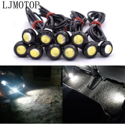 10pcs Motorcycle Eagle Eye Strobe Light Reversing Parking Signal Lamp For Honda MSX 125 CB650R CB125R XADV X ADV 750 X11 ST1300