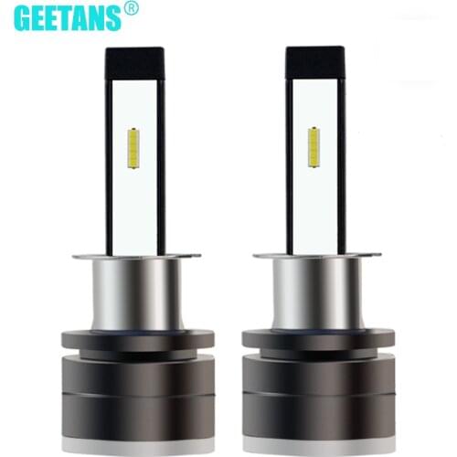GEETANS H11 H1 LED H4 HB4 H8 9005 Led H7 Headlight H27 HB3 9006 H3 HB2 9003 H9 880 6000K 12V Super Mini Car Fog Lights Bulbs CG
