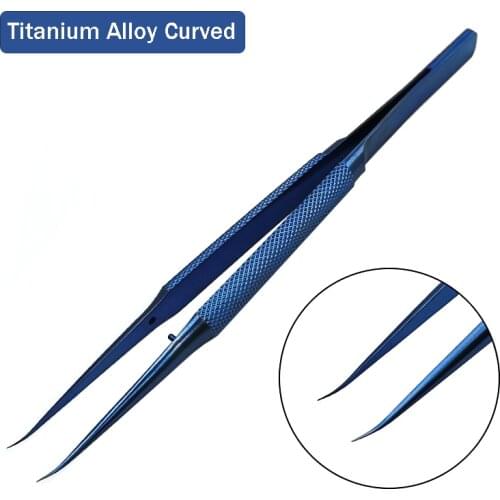 Precision Hand Tools Titanium or Aluminium Alloy Tweezers Main Board Copper Wire 0.15mm Edge For Phone Motherboard Reapir