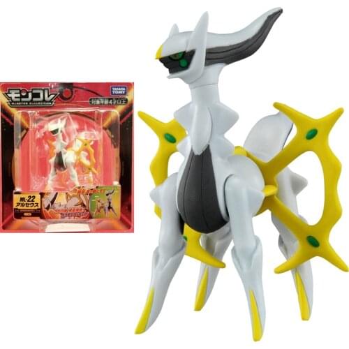 TOMY ML-22 Legendary Pokemon Figures Creation Arceus Toys High-Quality Model Perfectly Reproduce Anime Collection Gifts