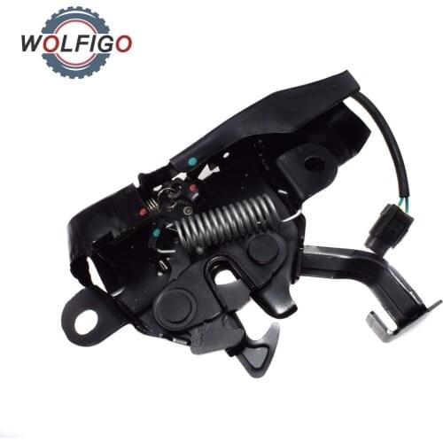 WOLFIGO Car Auto Hood Release Tailgate Door Lock Actuator Latch 5351006180 53510-33270 For Toyota Camry 2007 2008 2009 2010 2011