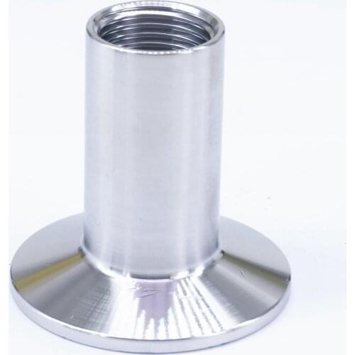 1/2" Female NPT x 1.5" Tri Clamp SUS 304 Stainless Steel Sanitary Fitting Coupling For Home Brew Beer