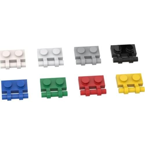BuildMOC Compatible Assembles Particles 2540 1x2 For Building Blocks Parts DIY enlighten block bricks Educational Tech Toys