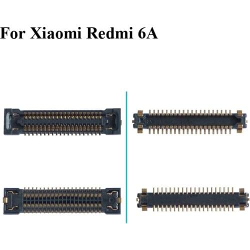 2PCS Dock Connector Micro USB Charging Port FPC connector For Xiaomi Redmi 6A 6 A logic on motherboard mainboard Redmi6A