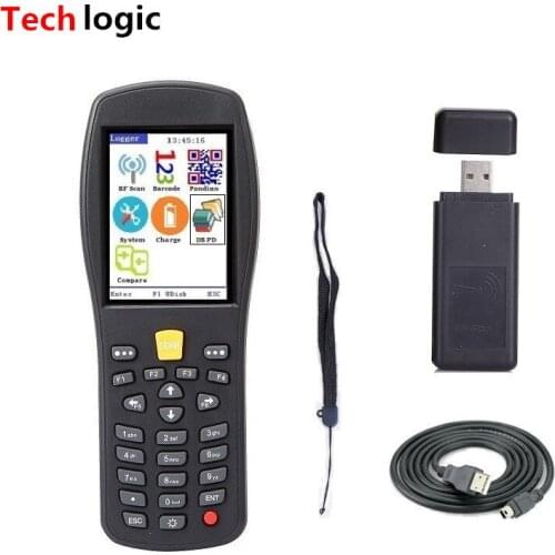 Techlogic Q7 CCD Wireless Barcode Scanner Inventory PDA Handhold Terminal Scanner Supermarket and Warehouse Logistic Bar Gun