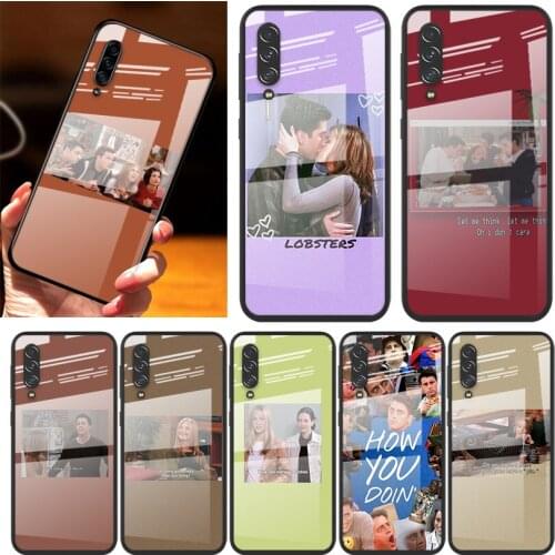 Friends TV Lockscreens For Samsung Note 20 10 9 8 Ultra Lite Plus 5G A70 A50 A40 A30 A20 A10 Tempered Glass Phone Case