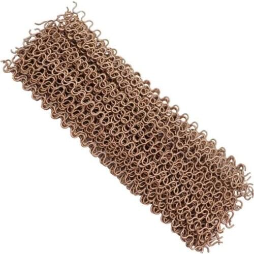 GTBL 100Pcs Dent Pulling Wave Wiggle Wire 320mm Long 2mm Diameter Car Repair Dent Puller Spot Welding Panel Pulling Wires