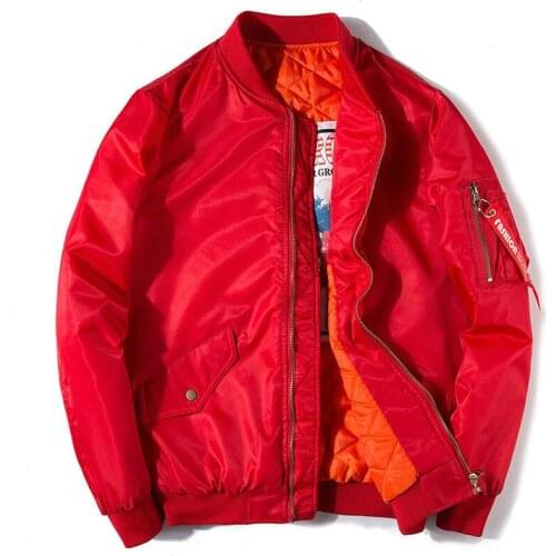 New men women winter thick warm bomber jacket army military Solid pilot Baseball jacket fashion casual youth Couple coat