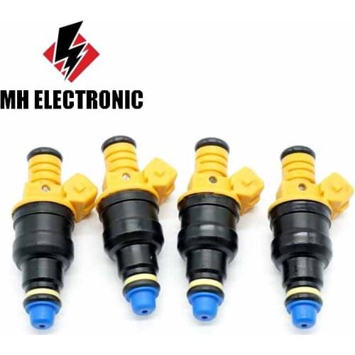 MH Electronic 4PCS Fuel Injectors 0280150943 For Ford F150 F250 F350 93-03 5.0 5.8 4.6 5.4