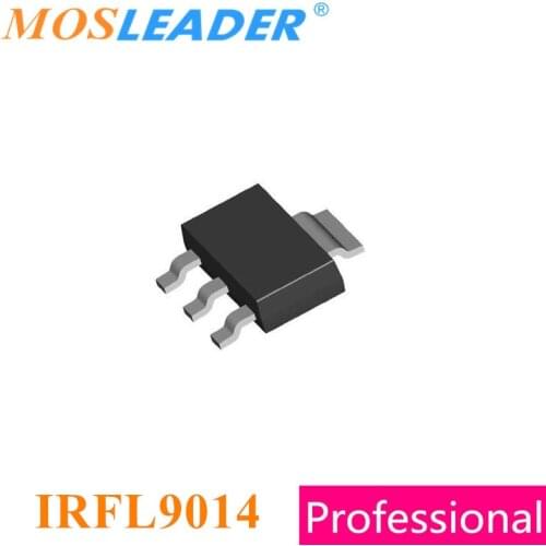 Mosleader IRFL9014 SOT223 100PCS 1000PCS IRFL9014TRPBF IRFL9014PBF P-Channel 60V 1.8A Made in China High quality