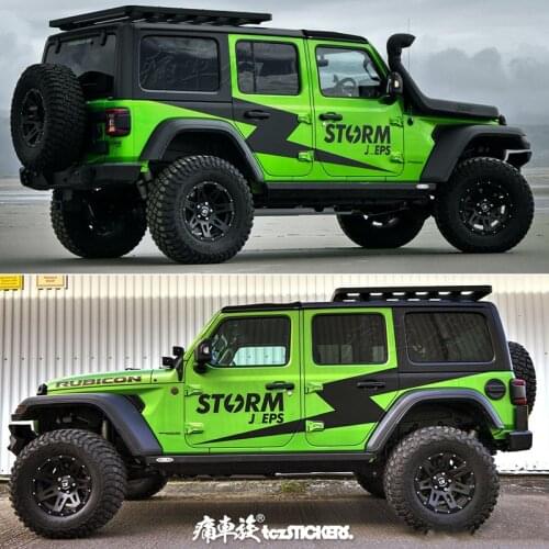 Car stickers FOR JEEP Wrangler body hood appearance personalized custom fashion special decal film