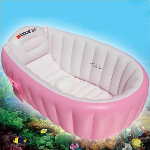 2019 Portable Inflatable Baby Bath Kids Bathtub Thickening Children Washbowl Children Tub Toddlers Swimming Pool Bath Seat Chair