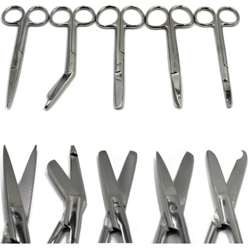 1Pc Scissor Surgical Steel Clamp Plier body piercing tool professional puncture tool with Hooked,Double Round,Poignant Poignant