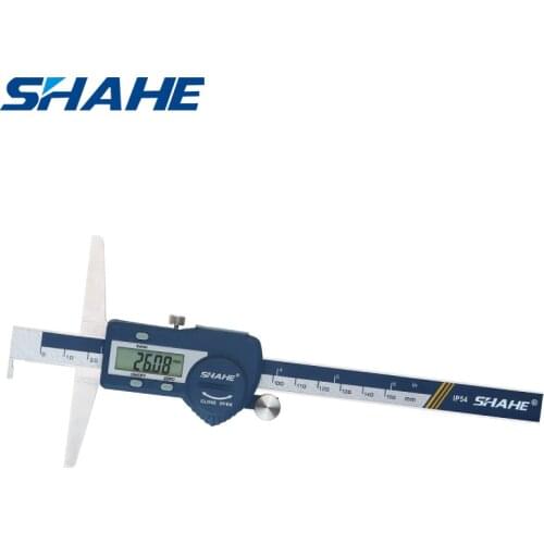 0-150mm single hook digital depth digital vernier caliper electronic caliper stainless paquimetro digital 150 mm