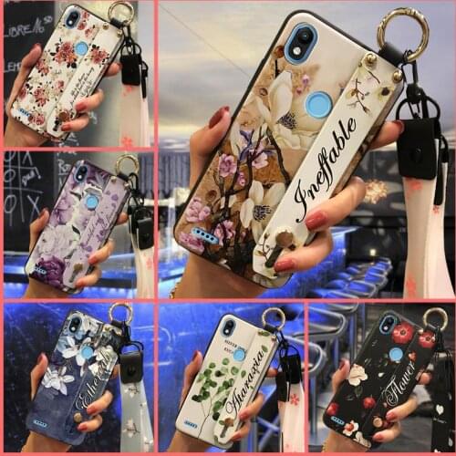 Dirt-resistant New Arrival Phone Case For infinix X5515/Smart2 Kickstand Fashion Design Flower Soft