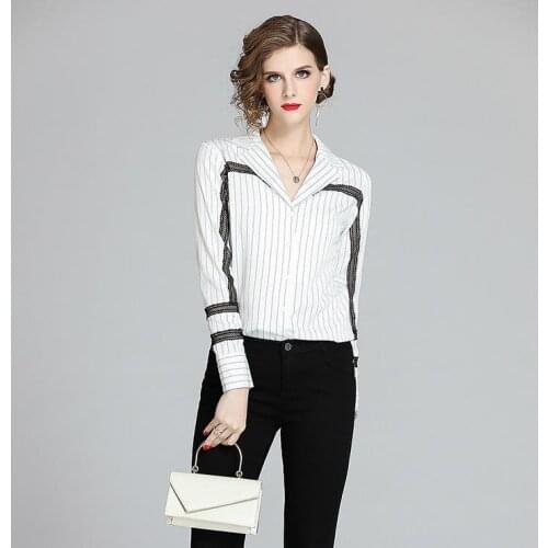 Jamerary Black And White Blouses