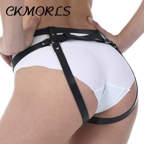 Bdsm Leather Harness Bondage Pastel Goth Suspenders Poledance Stocking Sexy Wedding Garter Hot Sexy Panties Belt Body Boundages