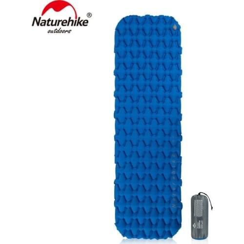 Naturehike Nylon TPU Sleeping Pad Camping Mat Lightweight Moisture-proof Air Mattress Portable Inflatable Mattress NH19Z032-P