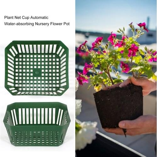 Aquatic Plant Nursery Net Cup Soilless Culture Cup Hydroponic Liner Nursery Flower Pot Sprouting Grower Baskets Plant