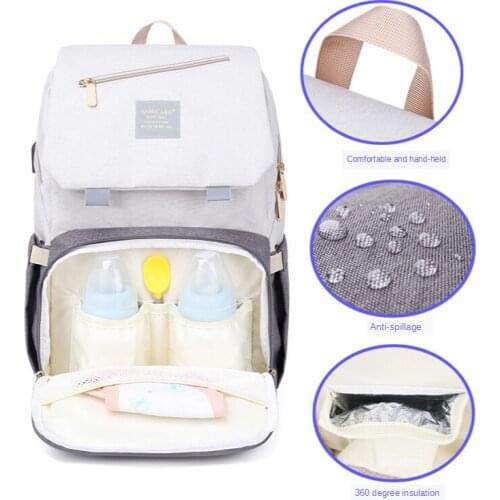 Mommy Bag Pregnant Women Expecting Childbirth Bag Multifunctional Diaper Bag Backpack Oxford Cloth Female Large Capacity